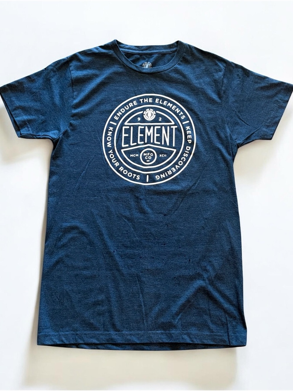 Element Navy Blue Graphic Logo Tee